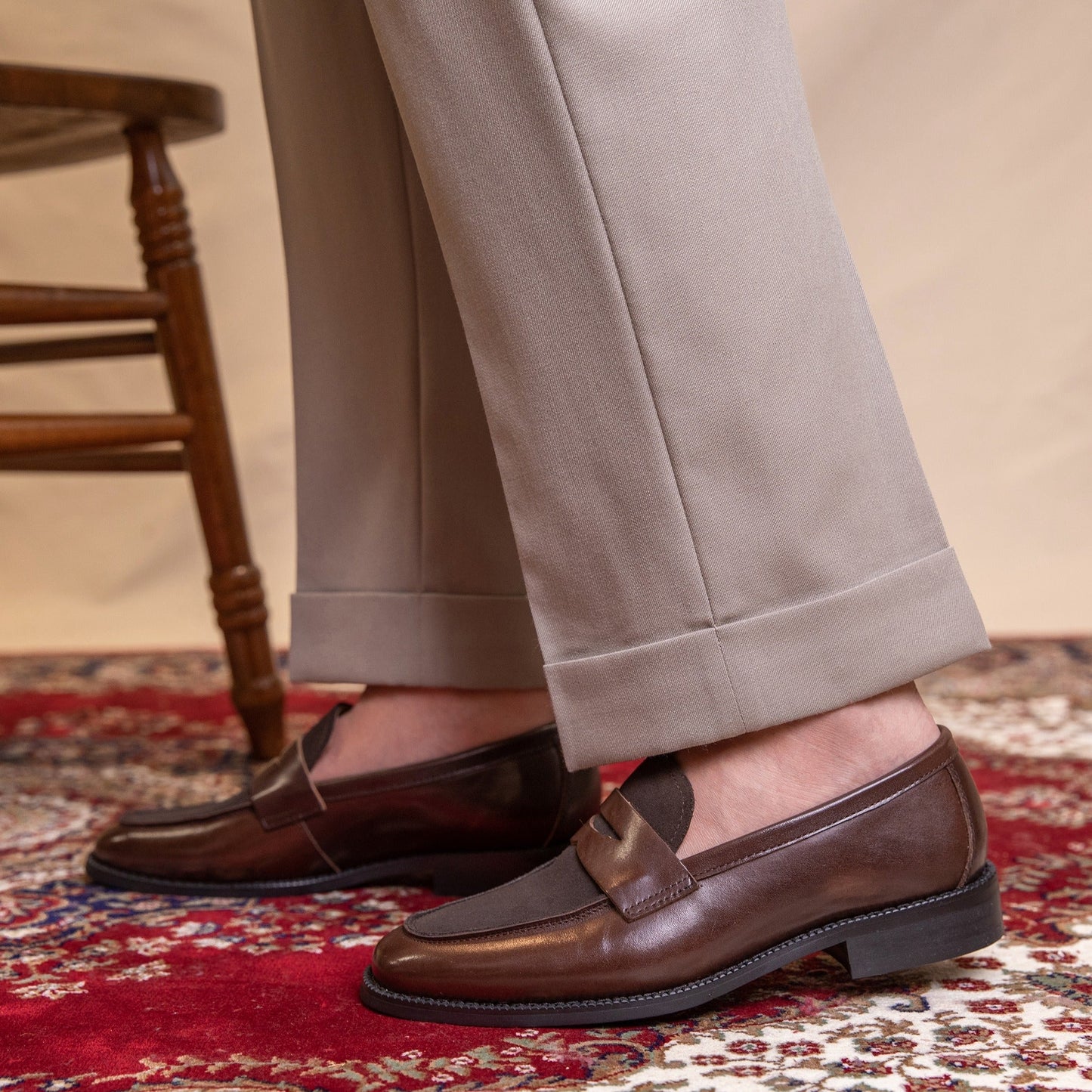 Lindberg | Paris Penny Loafers mit Kontrast