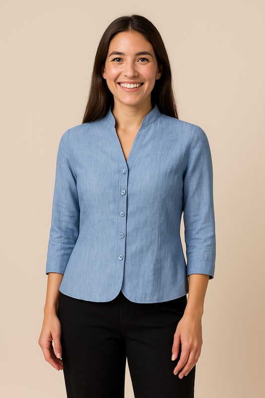 Lindberg | Damen Blazer in Leinenstil leicht und sommerlich für im Büro, Feste & Freizeit