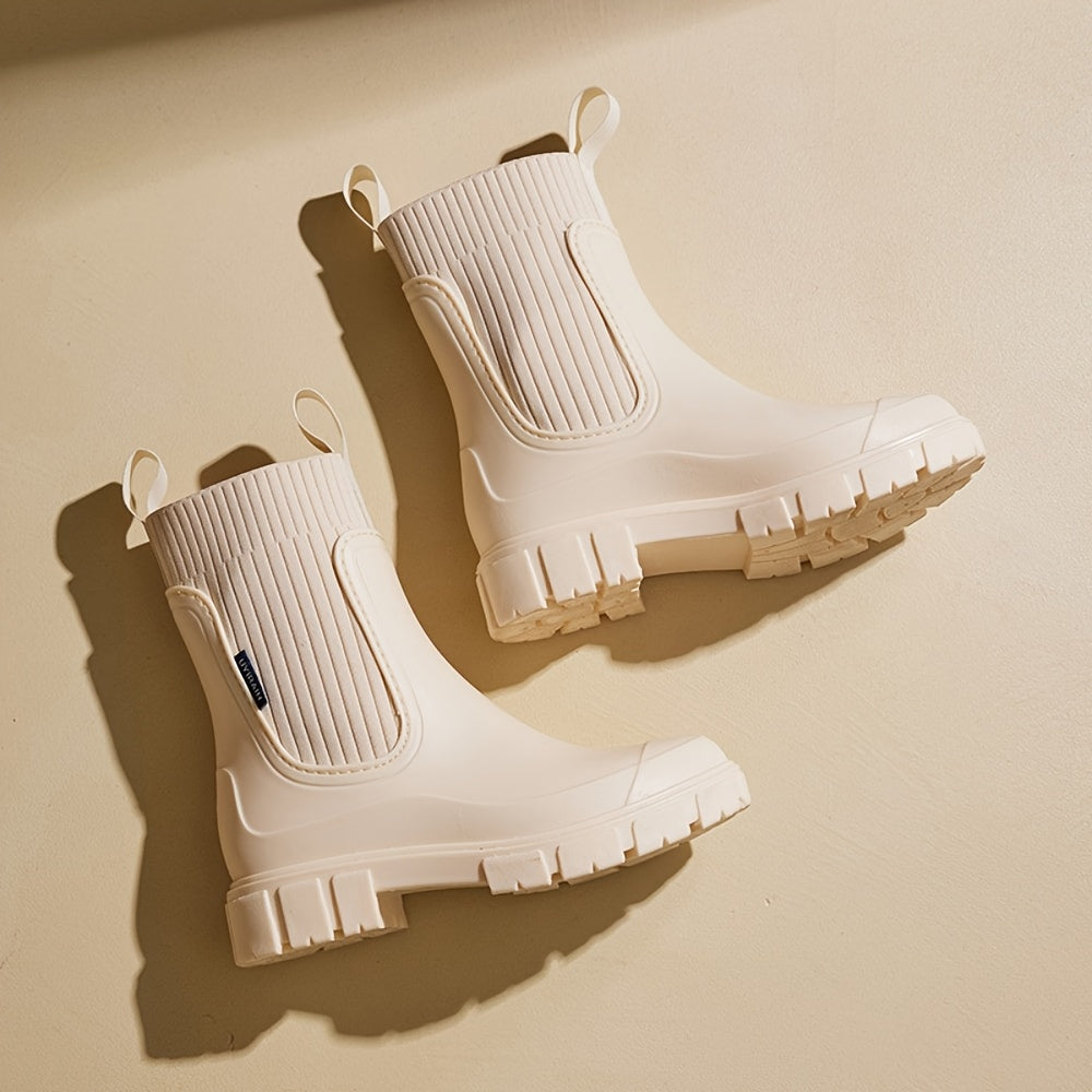 Lindberg / Damen Chelsea Regenstiefel - rutschfeste dicke Sohle