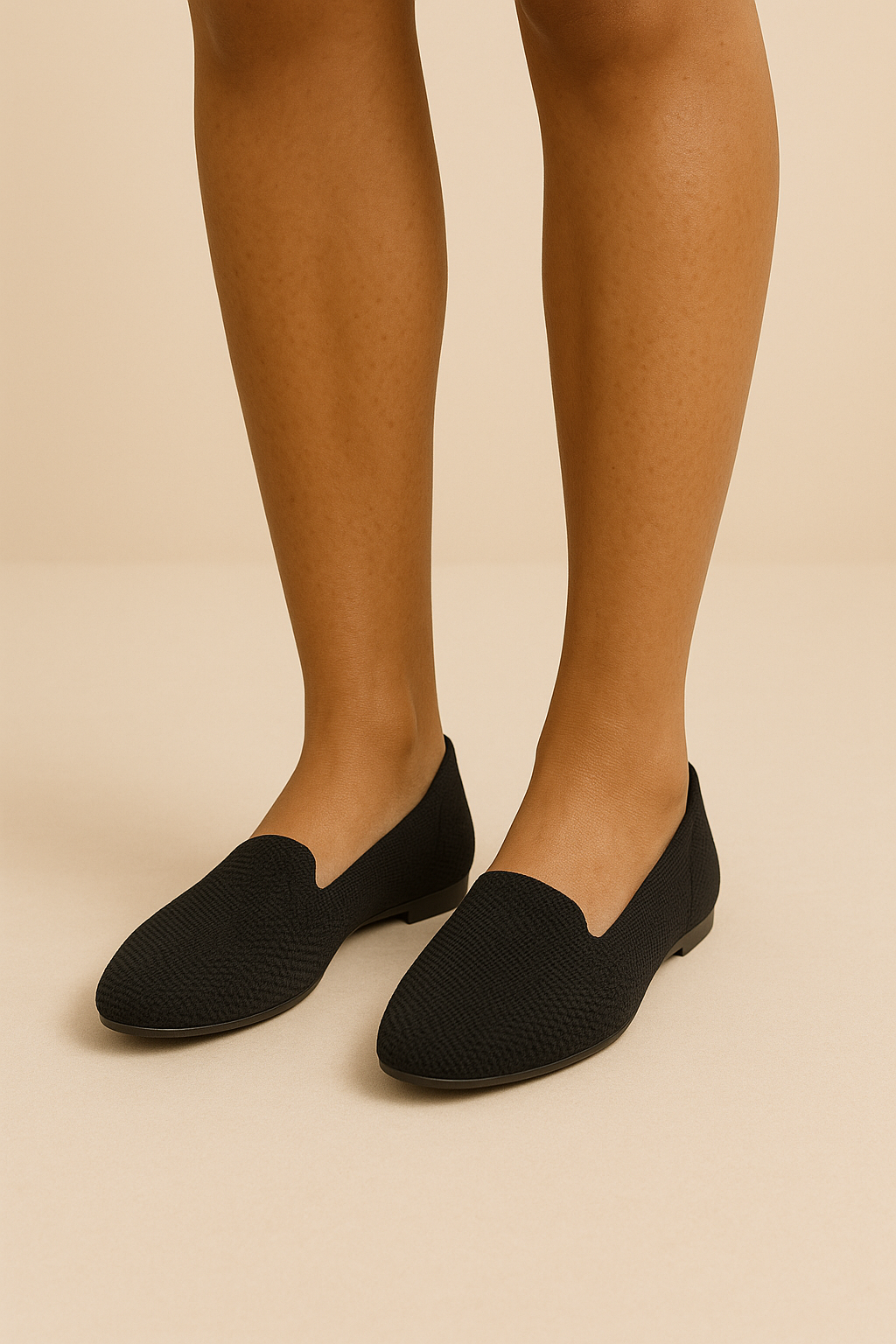 Lindberg | Damen Slipper-Loafer aus Strick für Arbeit & Freizeit