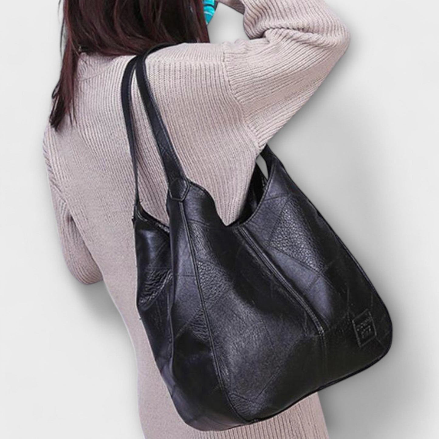 Lora. - Vintage-Ledertasche