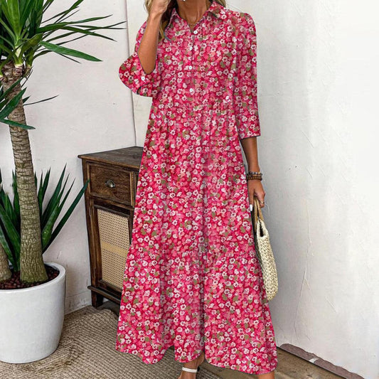 Lindberg | Sommerrot Florakleid