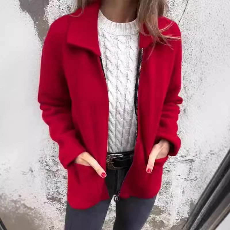Lindberg | Mittellanger Mantel mit Polokragen