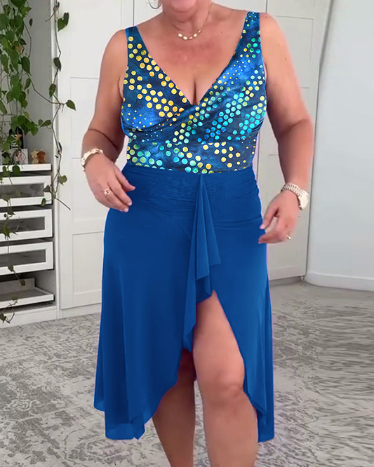 Lindberg | Badeanzug mit Polka-Dot-Muster Hüfte