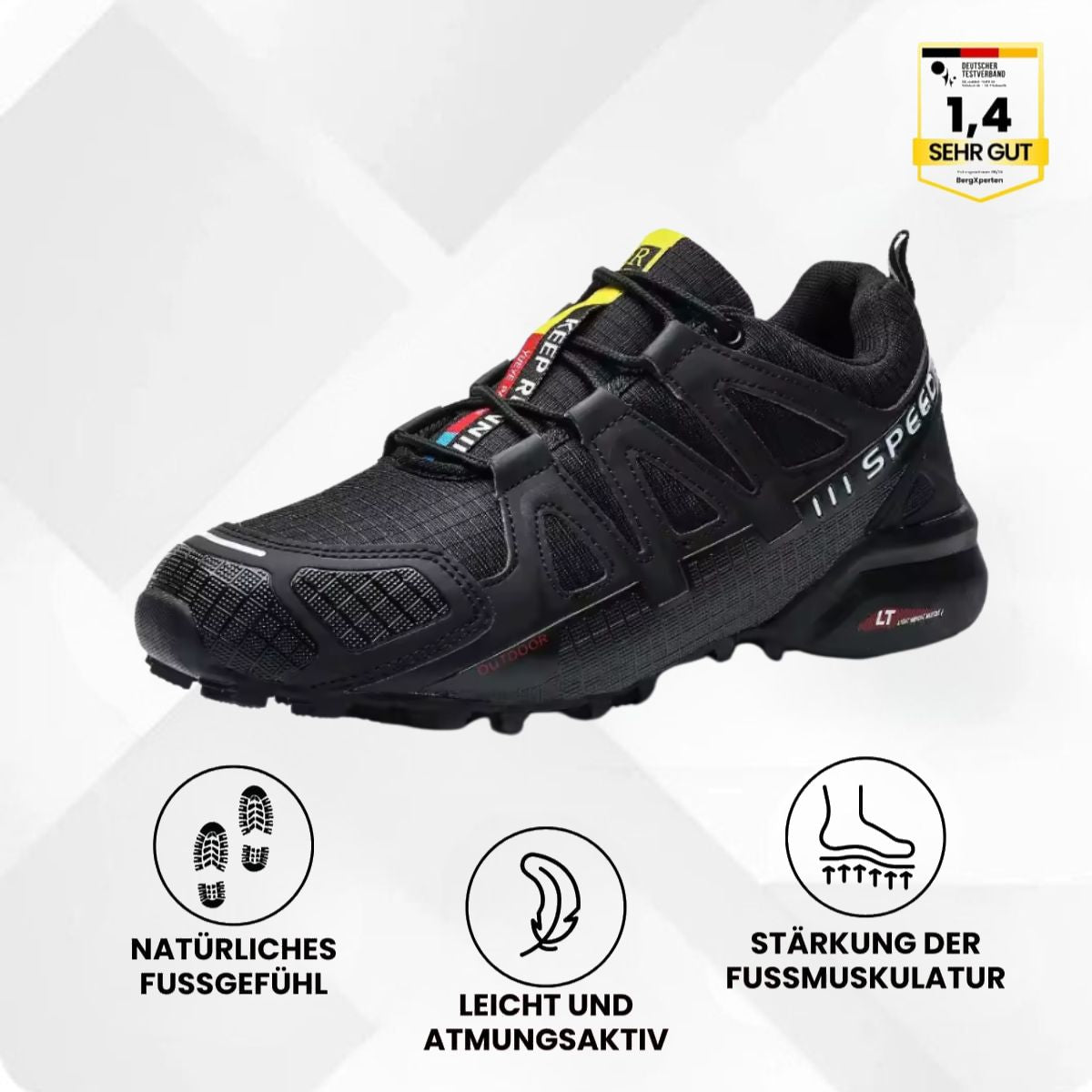 Lindberg | ORTHOTREKKING Ergonomische Entlastungs-Trekkingschuhe