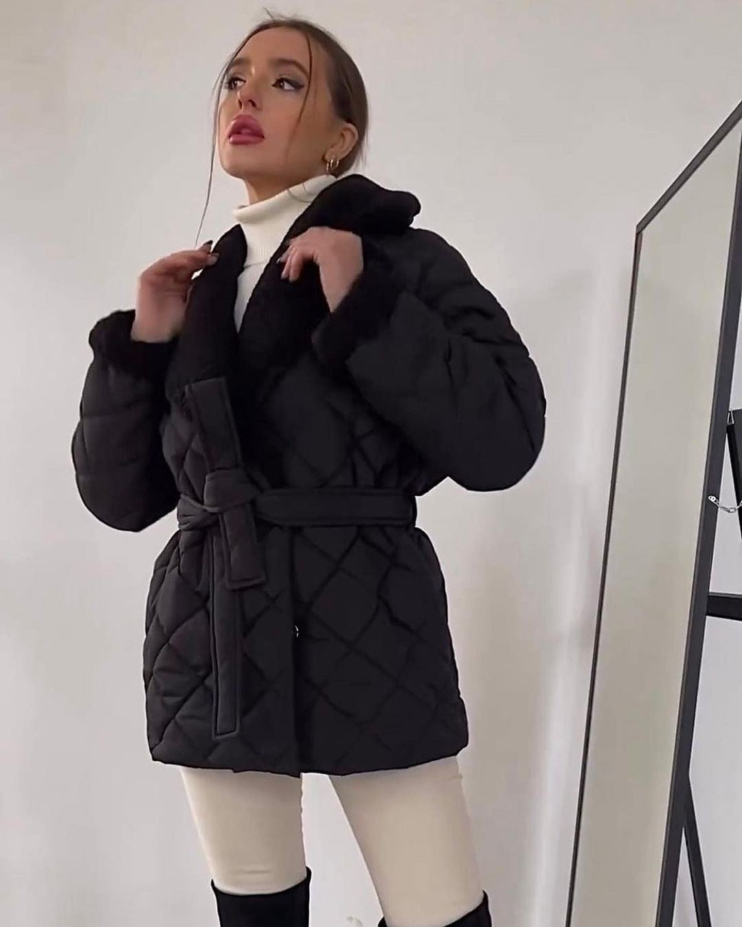 Lindberg | Schicker Stepp Kurzmantel