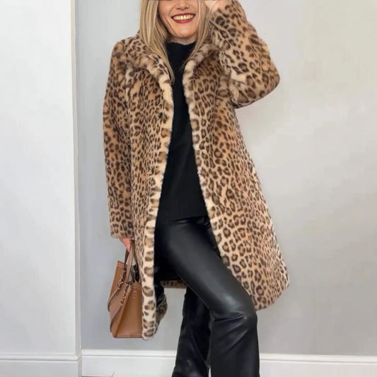 Lindberg | Exklusiver Leopardenmantel