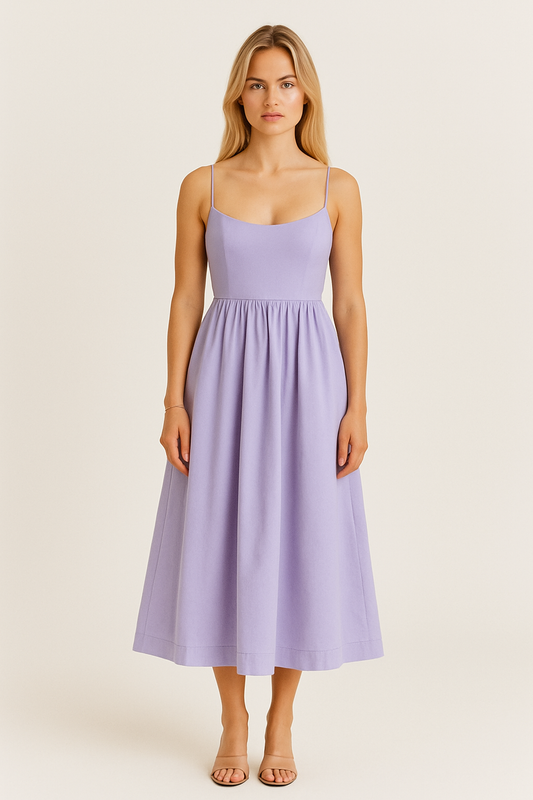 Lindberg | Atmungsaktives Damen A-Linien Midikleid