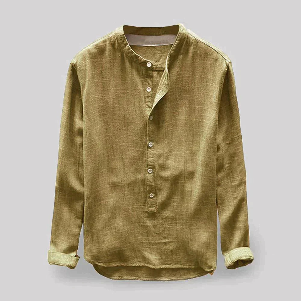 Lindberg | Strukturklang Herren langarmshirt