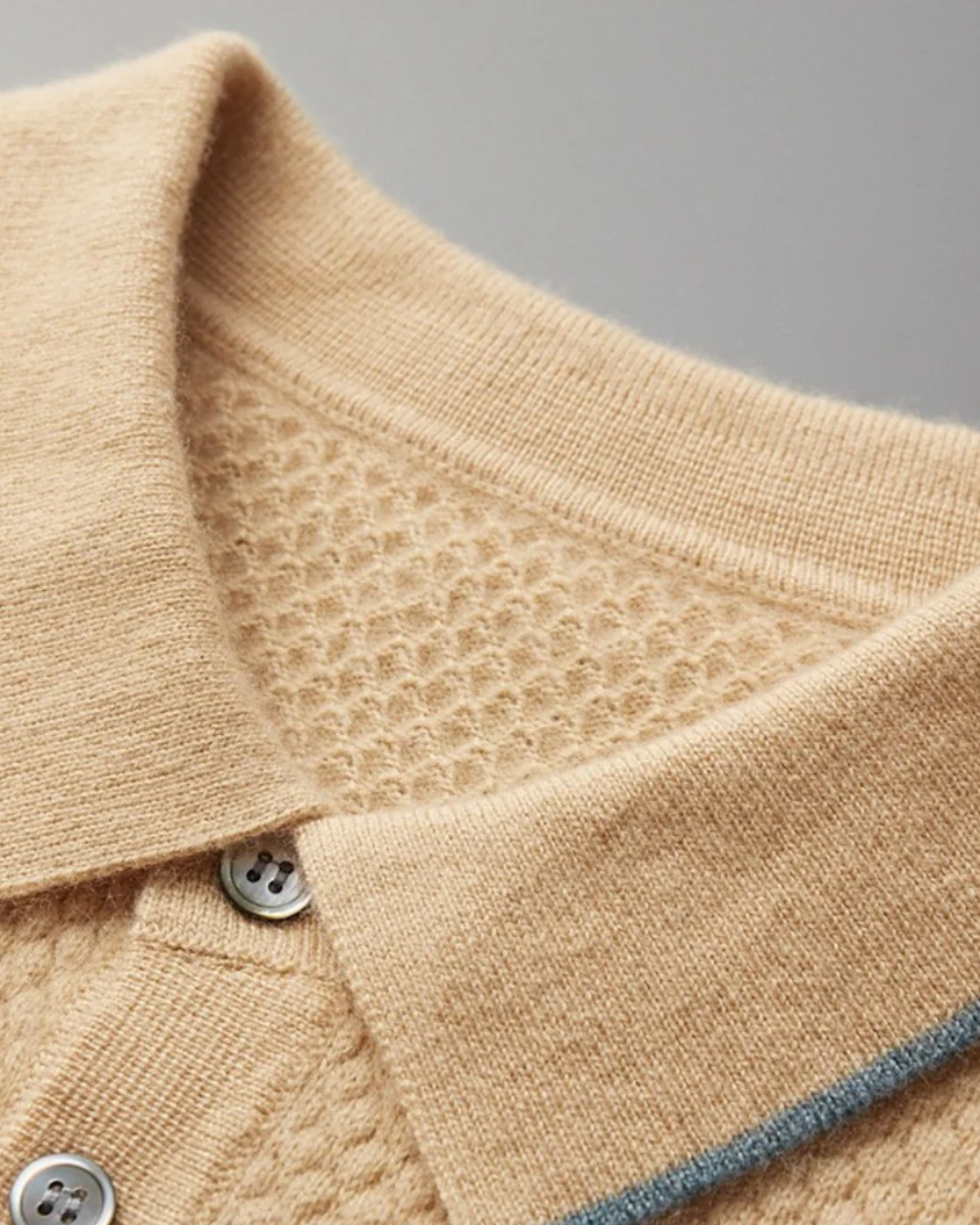 Lindberg | Edelglanz Herren Cashmere Polo-Shirt