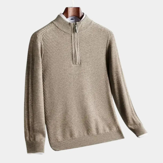 Lindberg | Gestreifter Wollpullover