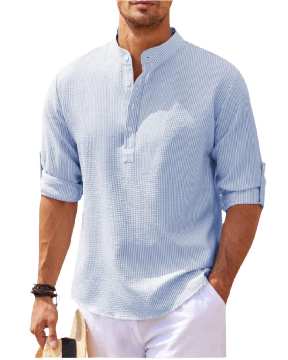 Lindberg | Taglicht Herren Langarm Polo-Shirt