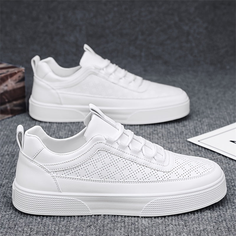 Lindberg | Herren Sneaker Porter in Lederoptik mit luftdurchlässiger Perforation