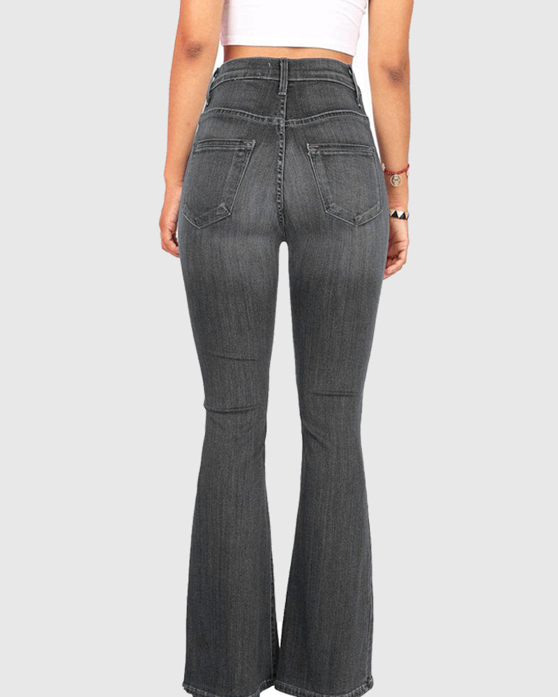 Lindberg | Schlag Jeans mit Hoher Taille