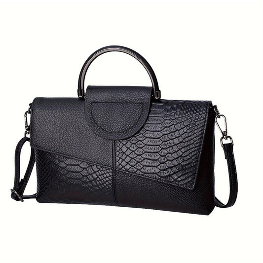 Lindberg | Celeste | Luxus-Handtasche mit Krokodil-Muster