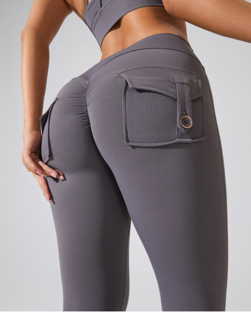 Lindberg | Fitness Leggings mit Cargo Taschen