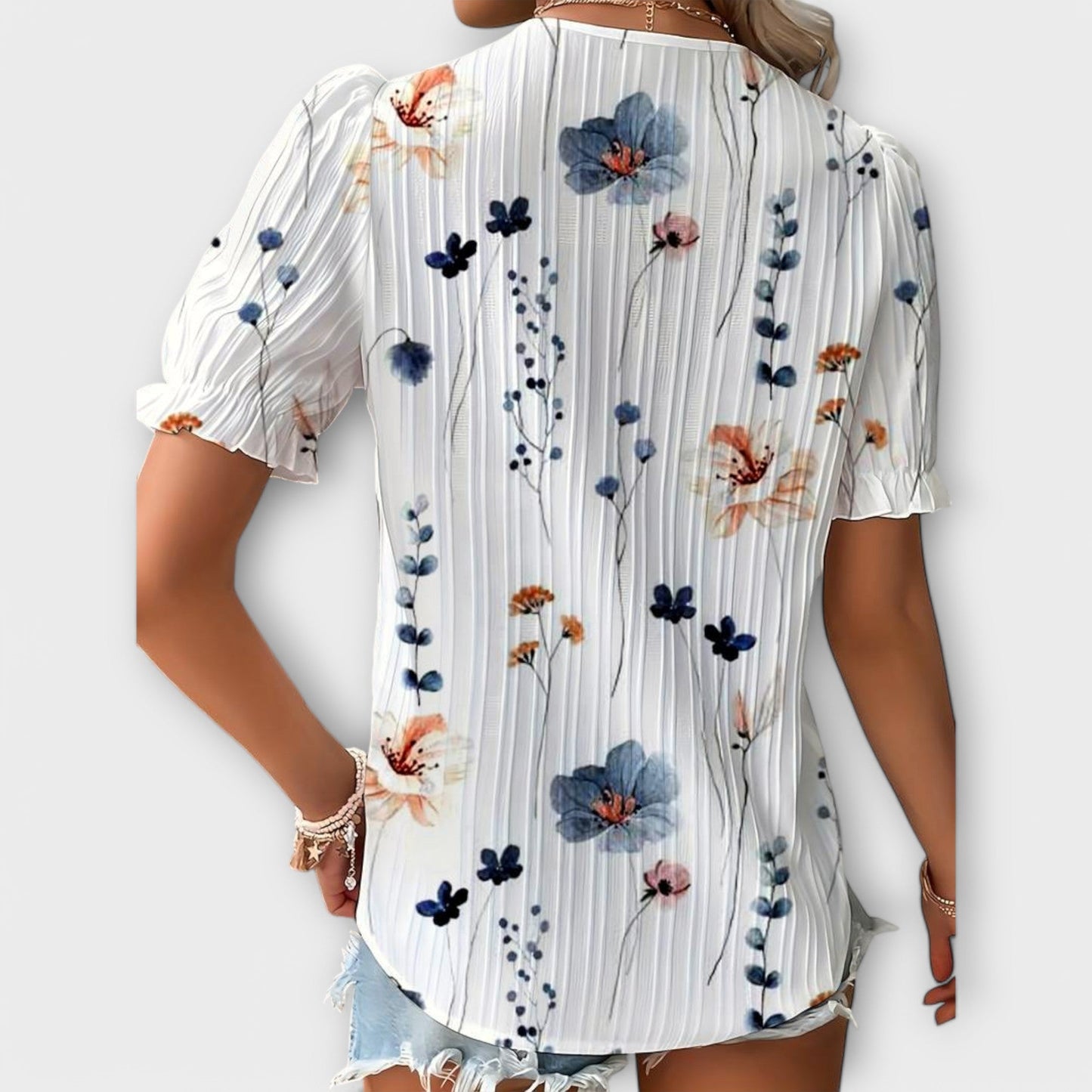 Lindberg | Spitzenglanz Bluse