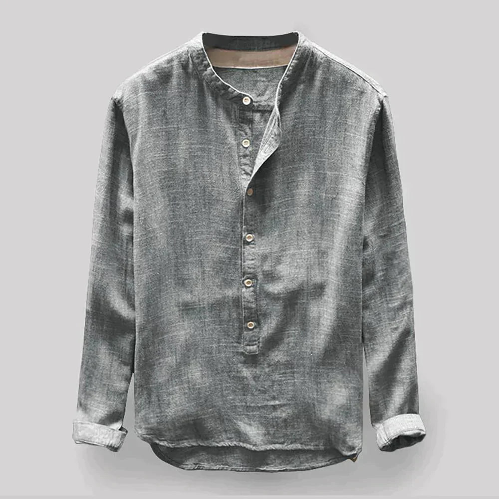 Lindberg | Strukturklang Herren langarmshirt