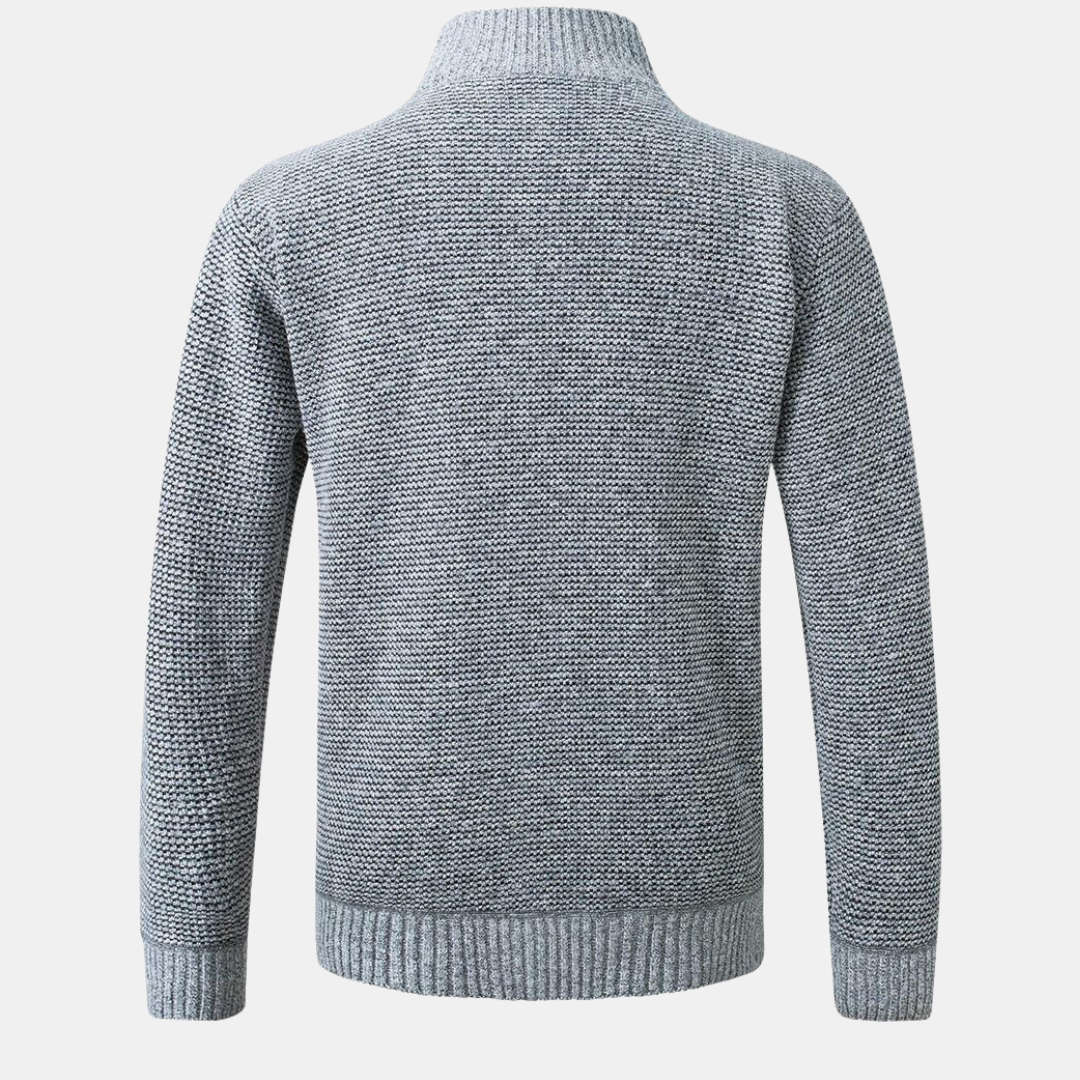Lindberg | Strickjacke mit Stehkragen