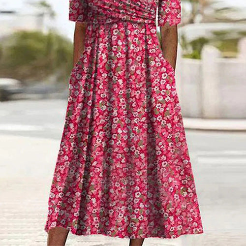 Lindberg | Blumenliebe Kurzarmkleid