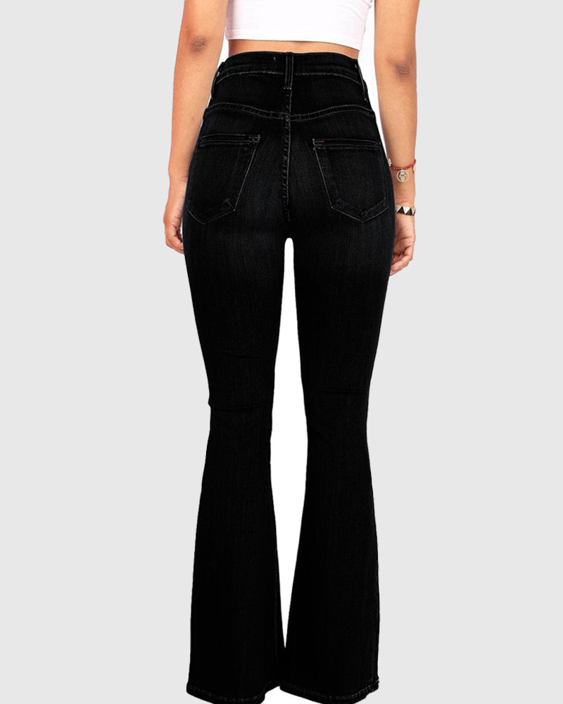 Lindberg | Schlag Jeans mit Hoher Taille