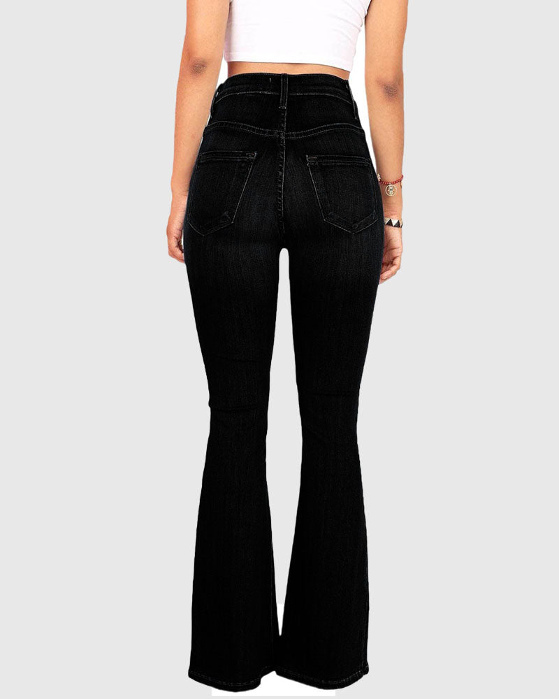 Lindberg | Schlag Jeans mit Hoher Taille