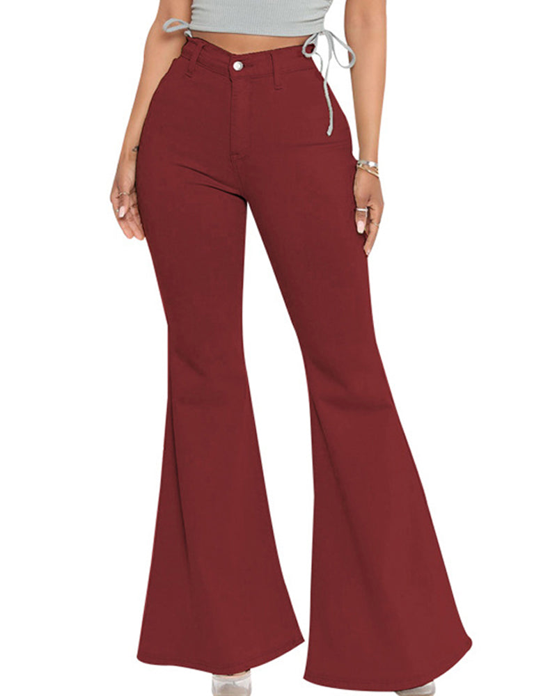 Lindberg | Elastische Mehrfarbige Flare Jeans