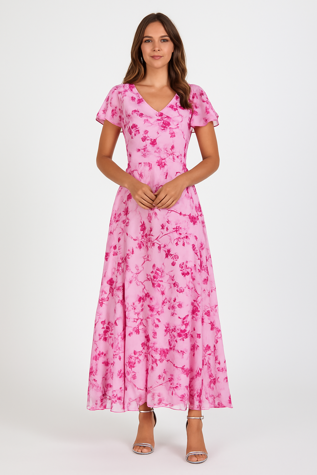 Lindberg | Atmungsaktives Damen Midikleid elegant für Sommer