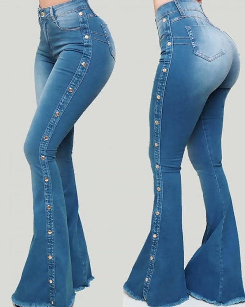 Lindberg | Damen Jeans mit Elastischem Reissverschluss
