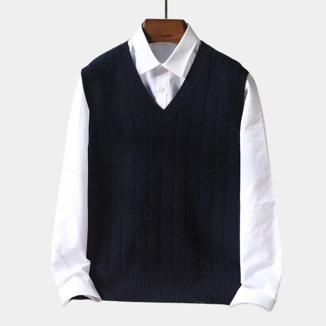 Lindberg | Pullover Weste aus 100% Merinowolle