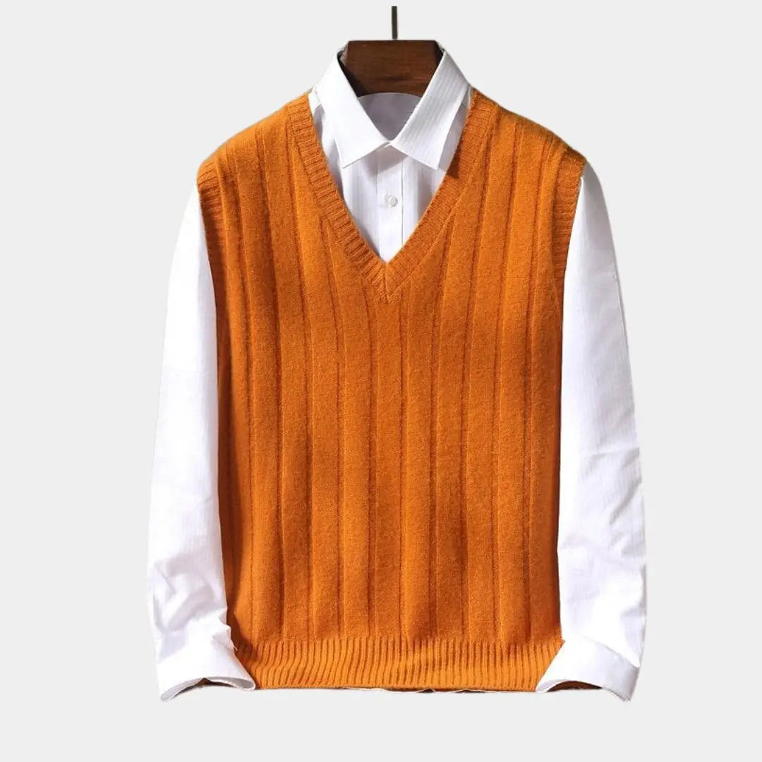 Lindberg | Pullover Weste aus 100% Merinowolle