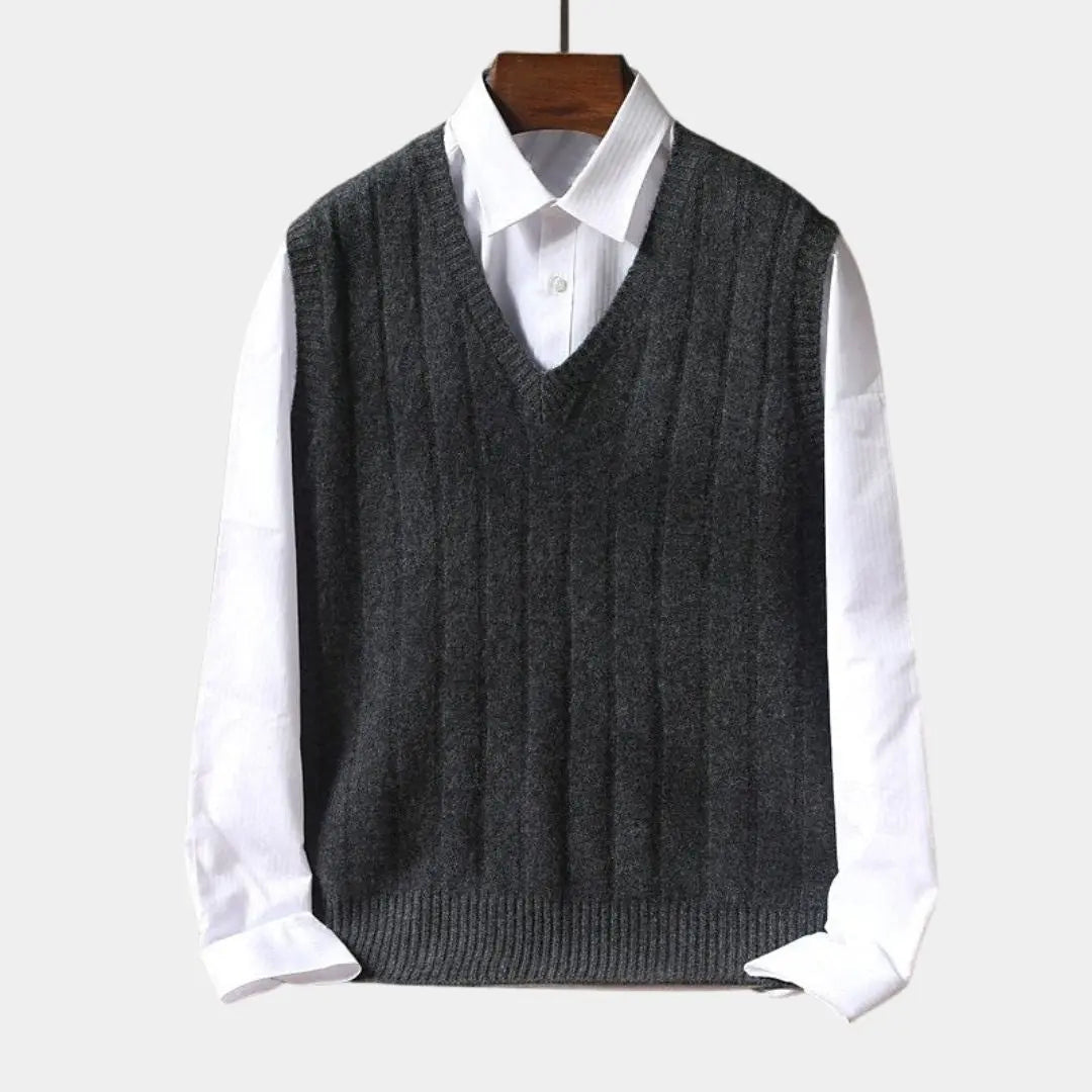 Lindberg | Pullover Weste aus 100% Merinowolle