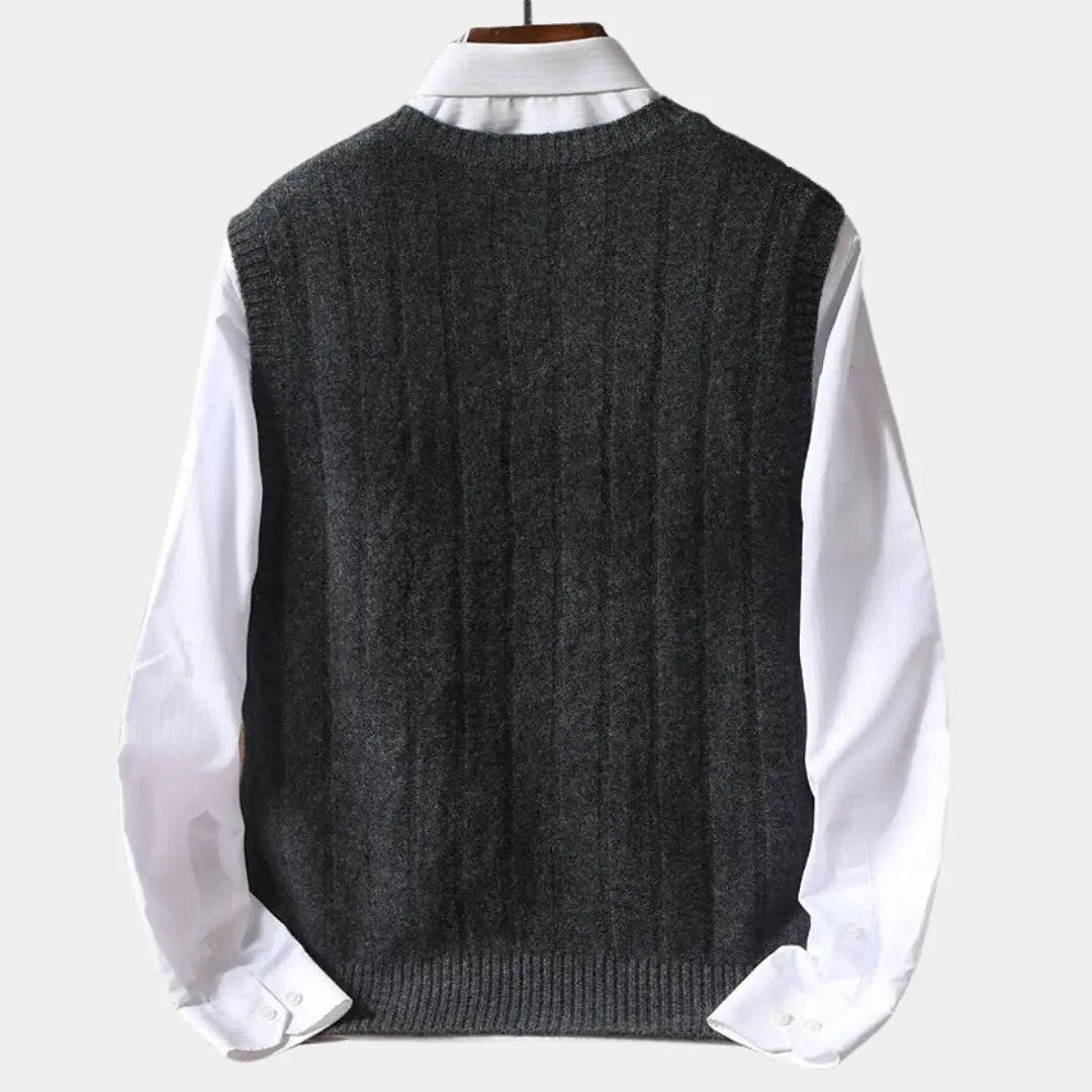 Lindberg | Pullover Weste aus 100% Merinowolle
