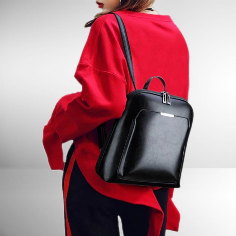 Lindberg | Stella | Klassischer Doppelzip-Rucksack mit schlichtem Design