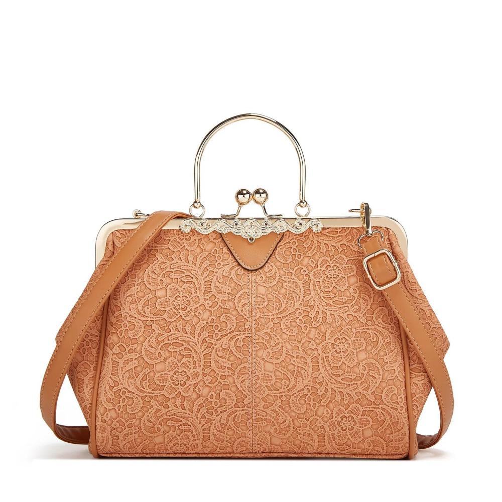 Lindberg | Mila | Vintage-Handtasche mit Klappenverschluss