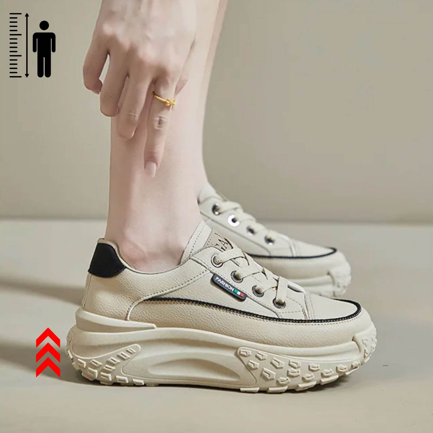 Lindberg | Milano Modische Orthopädische Schuhe mit Höhenverstärkung
