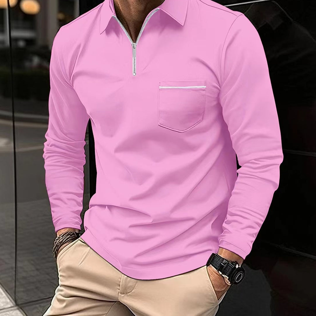 Lindberg | Formgefühl Herren Langarm Polo-Shirt