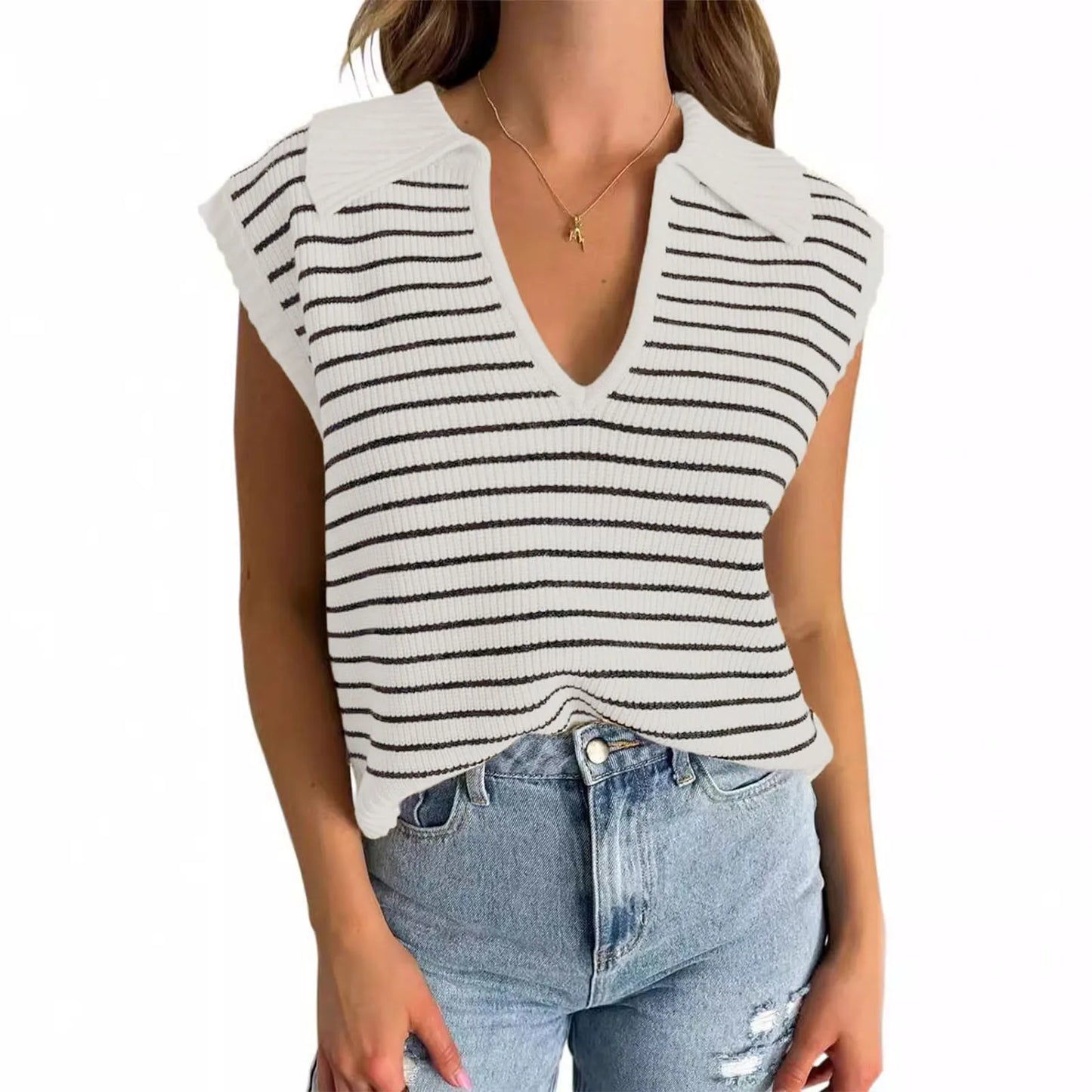 Lindberg | Streifenlauf Damen Stricktop