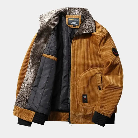 Lindberg | Thermische Windbreaker Cordjacke