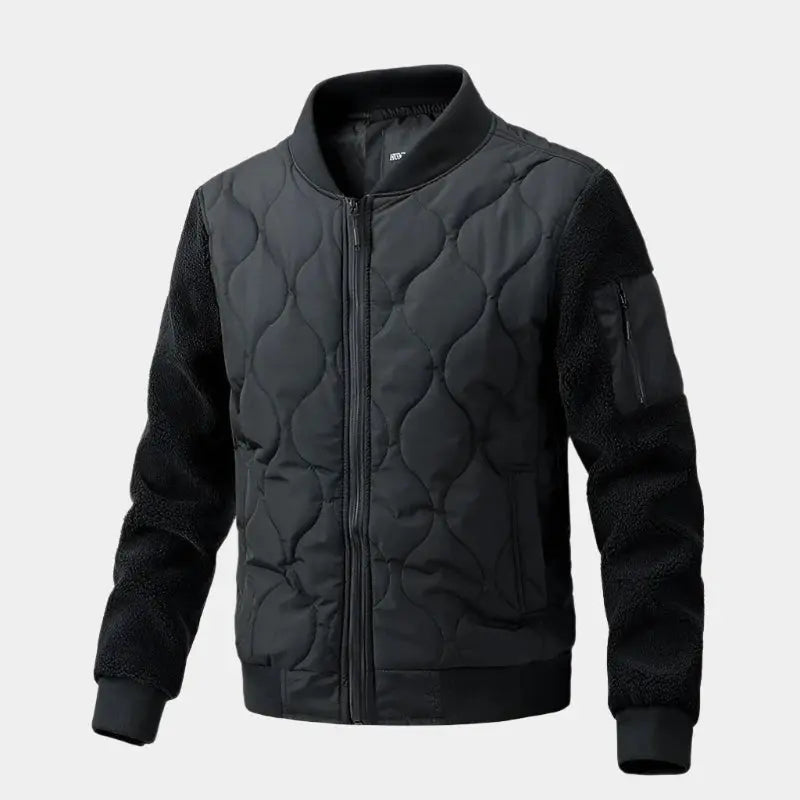 Lindberg | Sherpa Ärmel Gepolsterte Bomberjacke