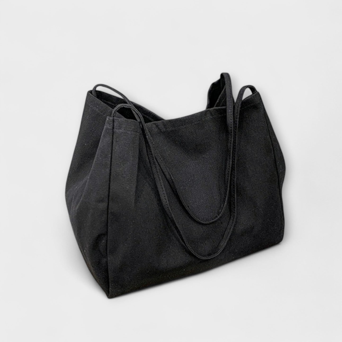 Hochwertige große Canvas-Shopper-Tasche