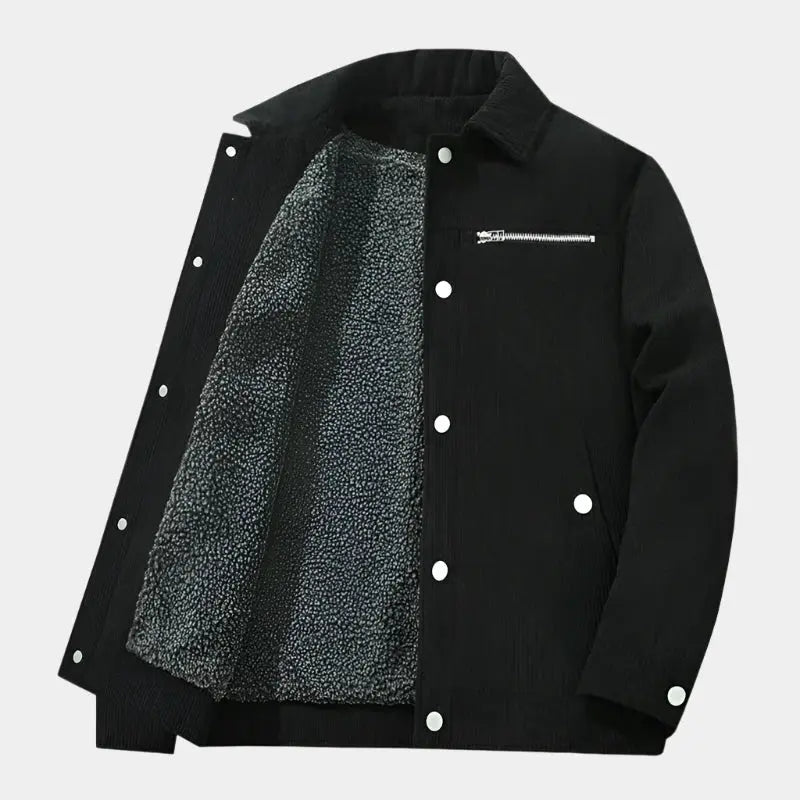 Lindberg | Cordjacke mit Sherpa-Futter