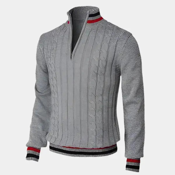 Lindberg | Rollkragenpullover mit halbem Reissverschluss