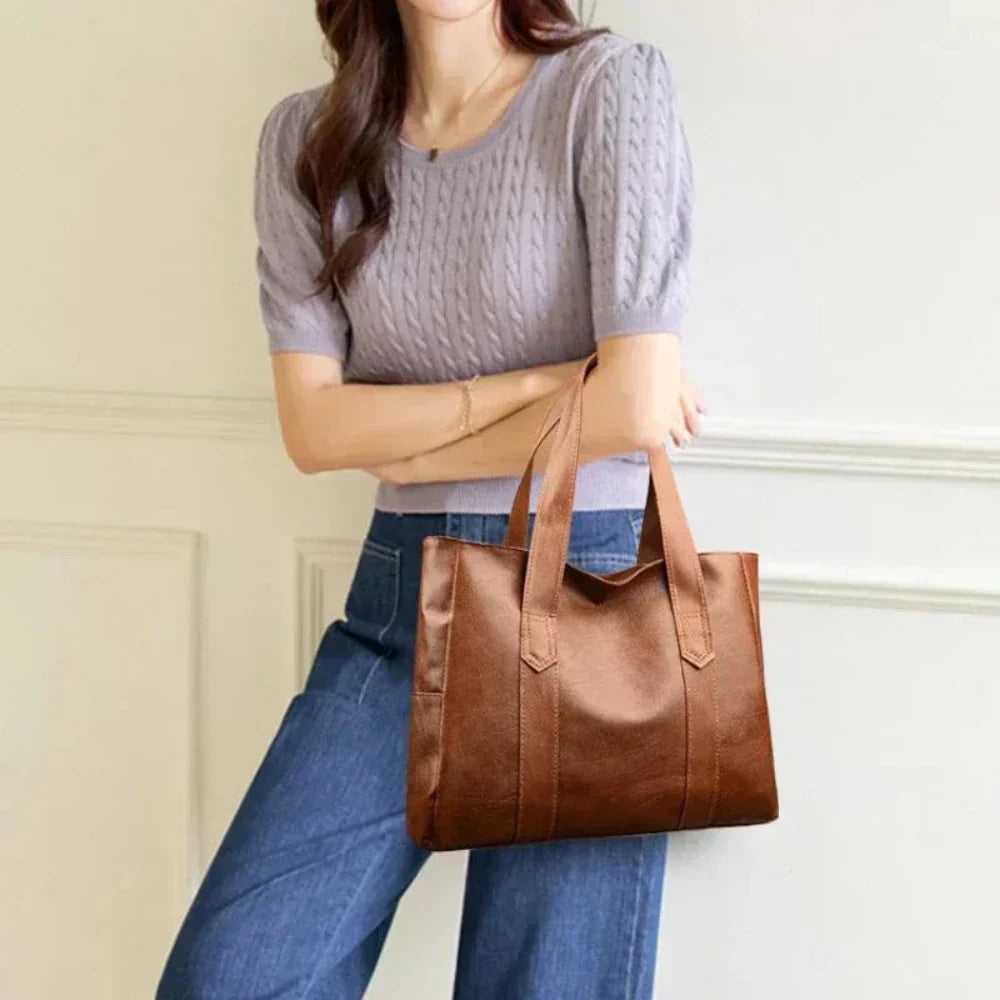 Lindberg | Nora | Luxuriöse, minimalistische Schultertasche