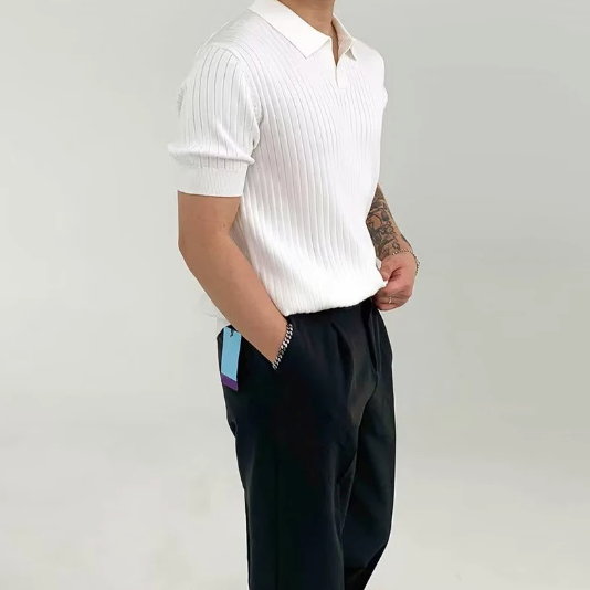 Lindberg | Feinstruktur Herren Polo-Shirt