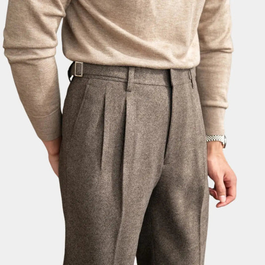 Lindberg | Klassische High Waist Hose mit britischem Charme