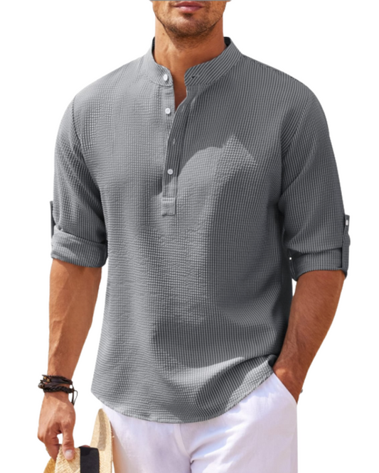 Lindberg | Taglicht Herren Langarm Polo-Shirt