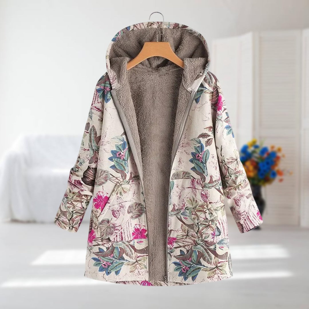 Lindberg | BEBA - Ultra-Weiche, Warme Jacke mit Blumendruck