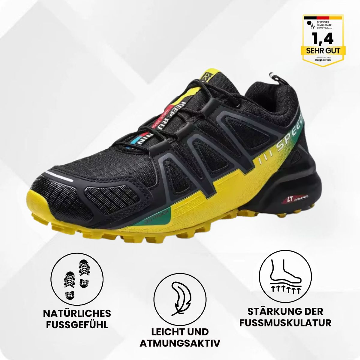 Lindberg | ORTHOTREKKING Ergonomische Entlastungs Trekkingschuhe