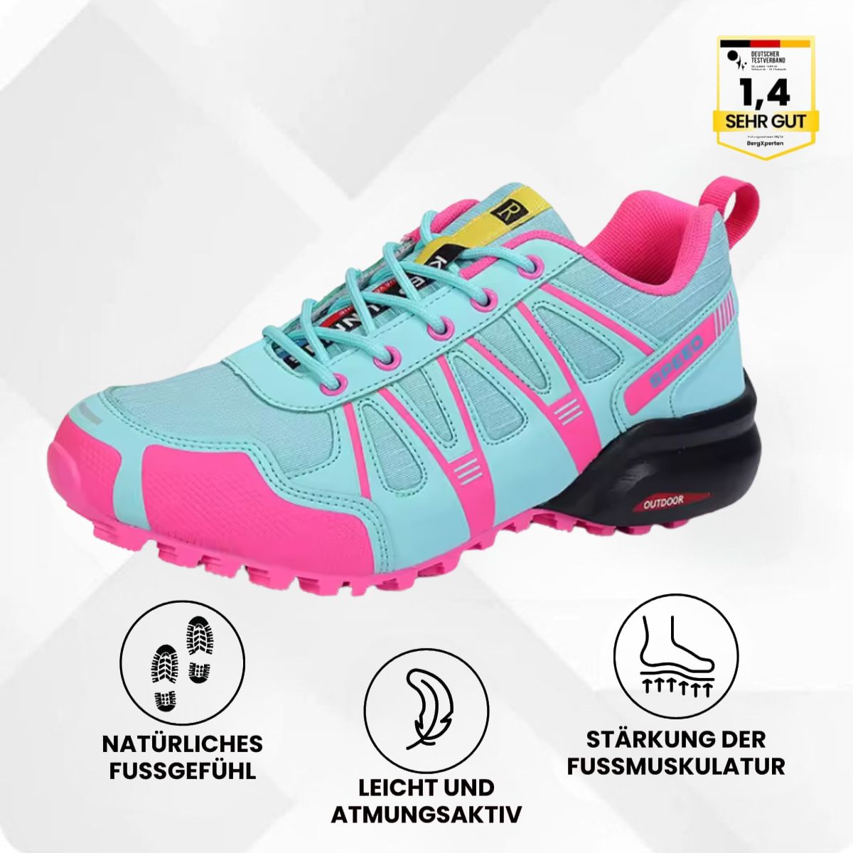 Lindberg | ORTHOTREKKING Ergonomische Entlastungs Trekkingschuhe